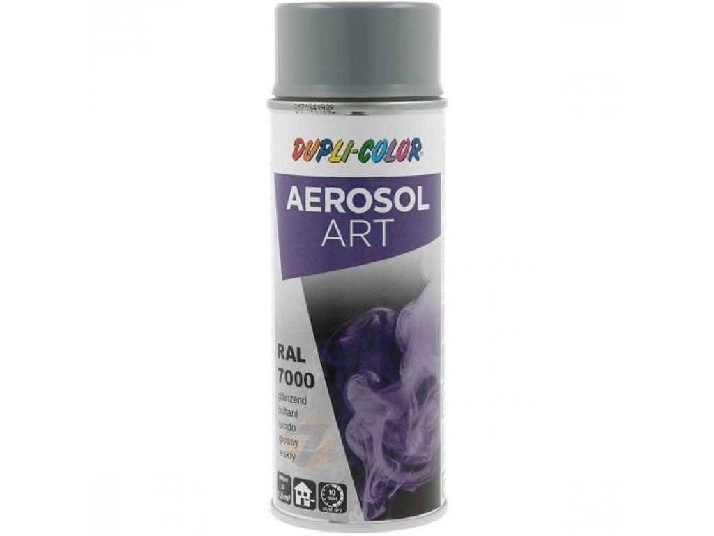 Dupli Color ART RAL 7000 pintura en aerosol brillante Gris ardilla 400 ml