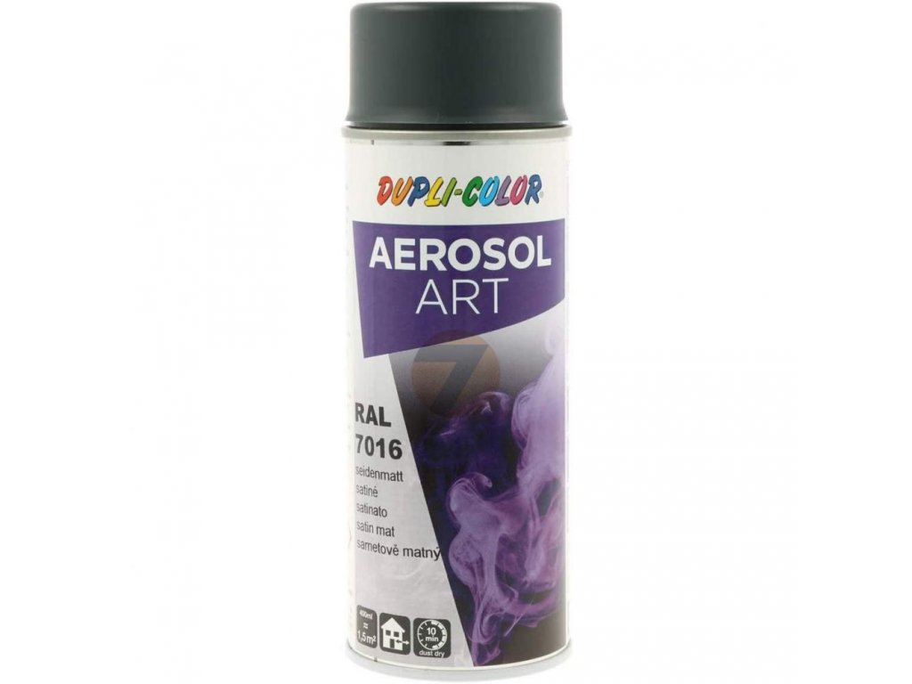 Dupli Color Aerosol ART RAL 7016 antracytowy półmatowa farba w sprayu 400 ml