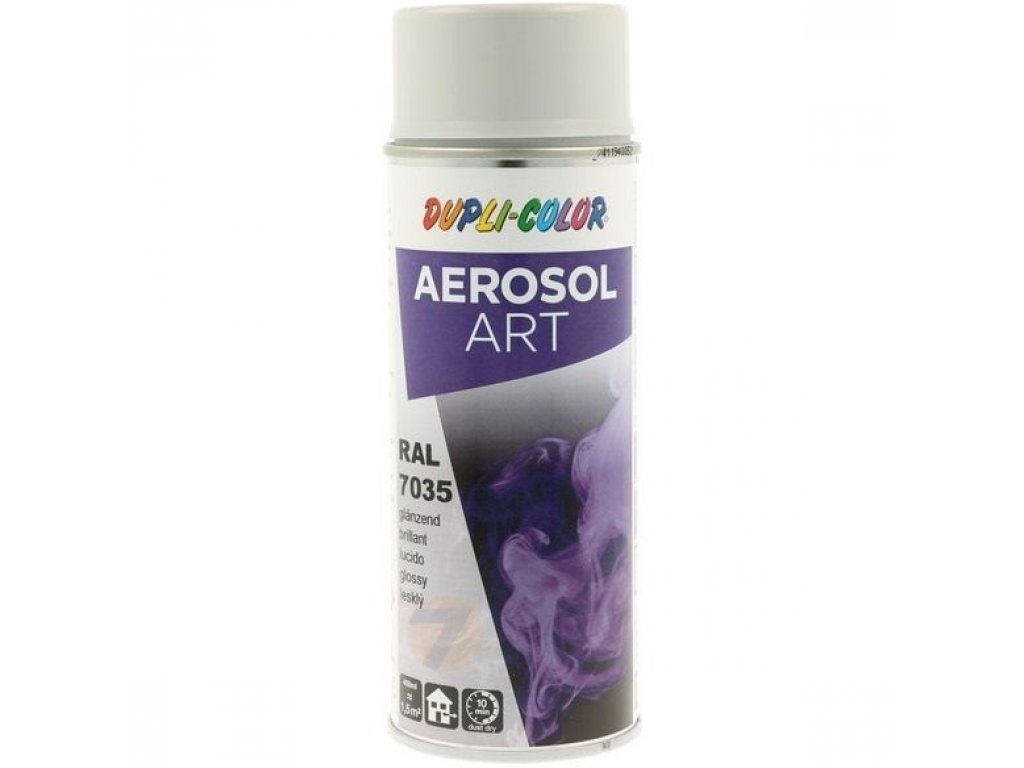 Dupli Color ART RAL 7035 Light grey glossy paint spray 400 ml