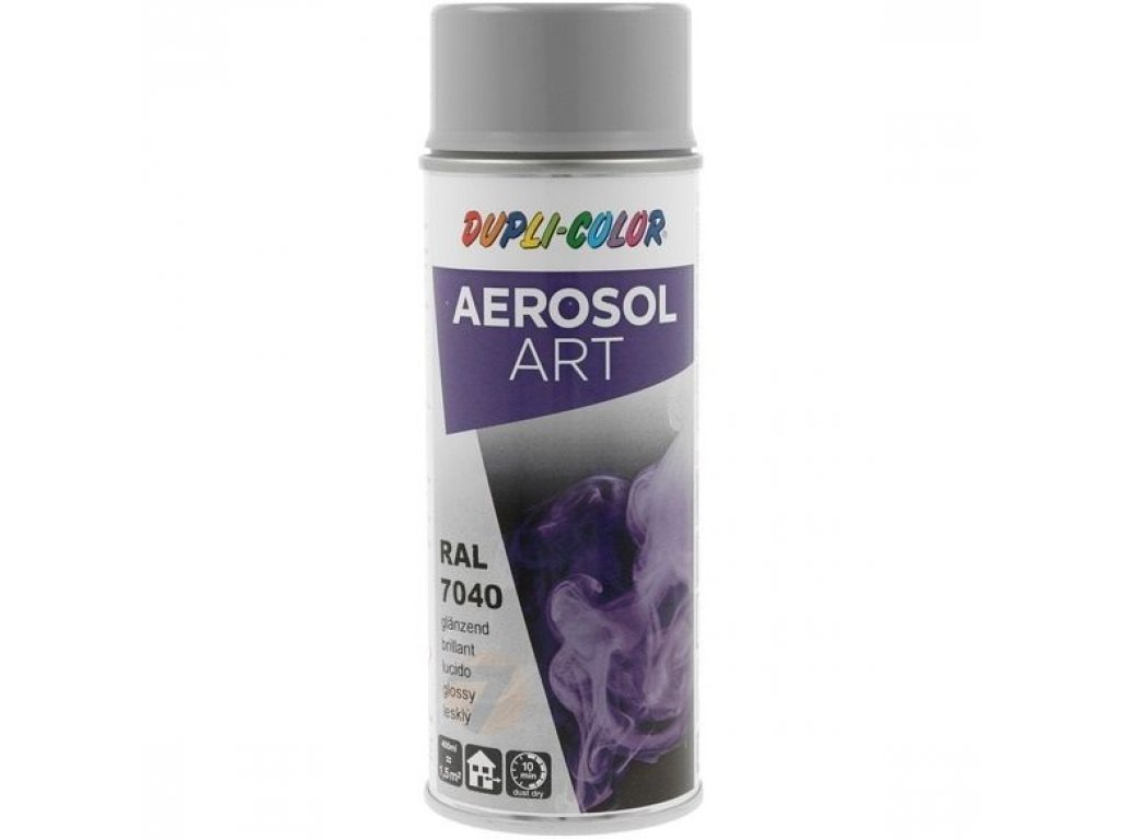 Dupli Color ART RAL 7040 Window grey glossy paint spray 400 ml