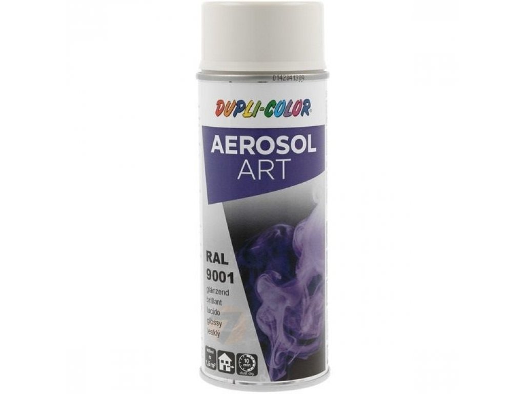Dupli Color ART RAL 9001 peinture aérosol brillante Blanc crème 400 ml