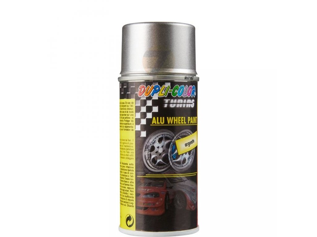 Dupli-Color Alu Wheel Paint ARGENTO Spray 150ml