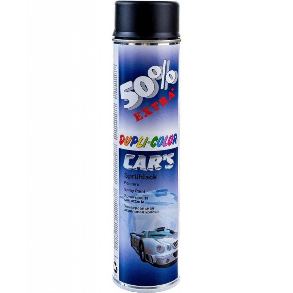 Dupli-Color Car's rally lak černá matná 600ml