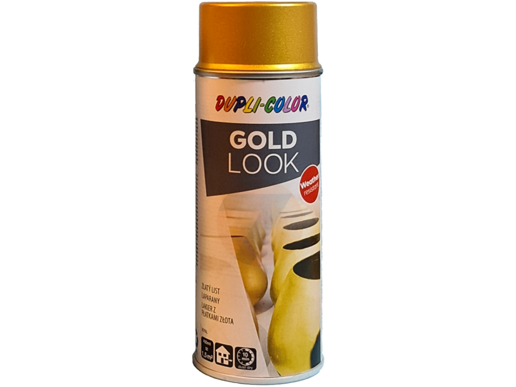 Dupli-Color Gold Look hoja de oro real spray 400 ml