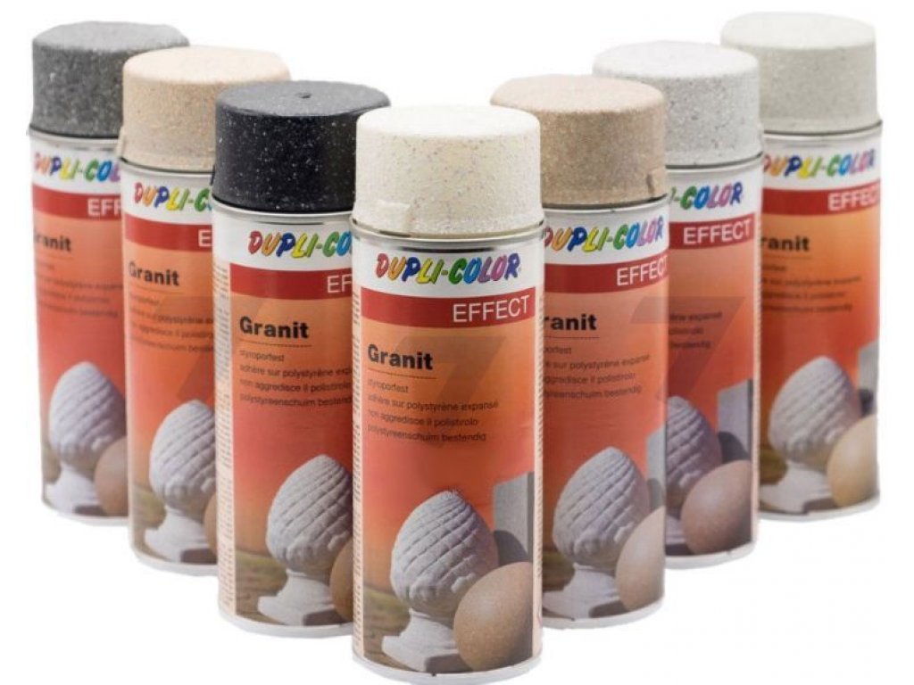 Dupli Color Granit černá barva ve spreji 400ml - ColorShop.cz