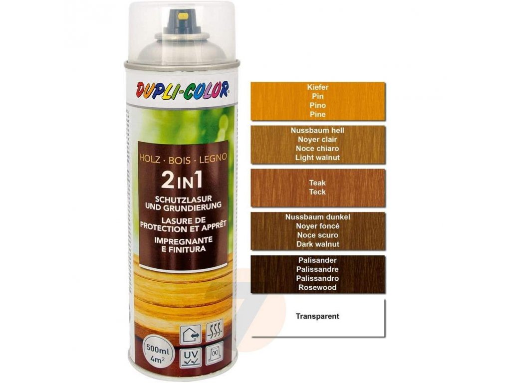 Dupli-Color Holzschutzlasur Nussbaum dunkel 500ml