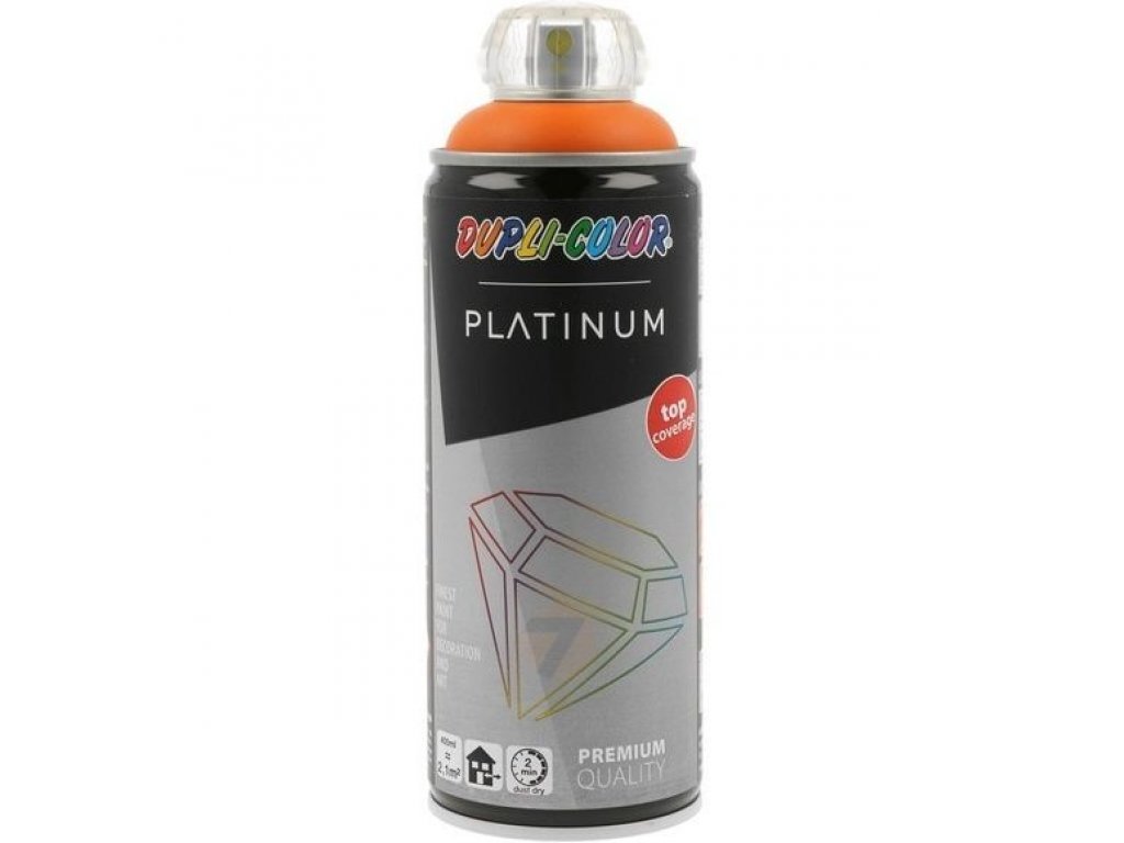 Dupli-Color Platinum peinture en aérosol mate soyeuse mandarine 400 ml