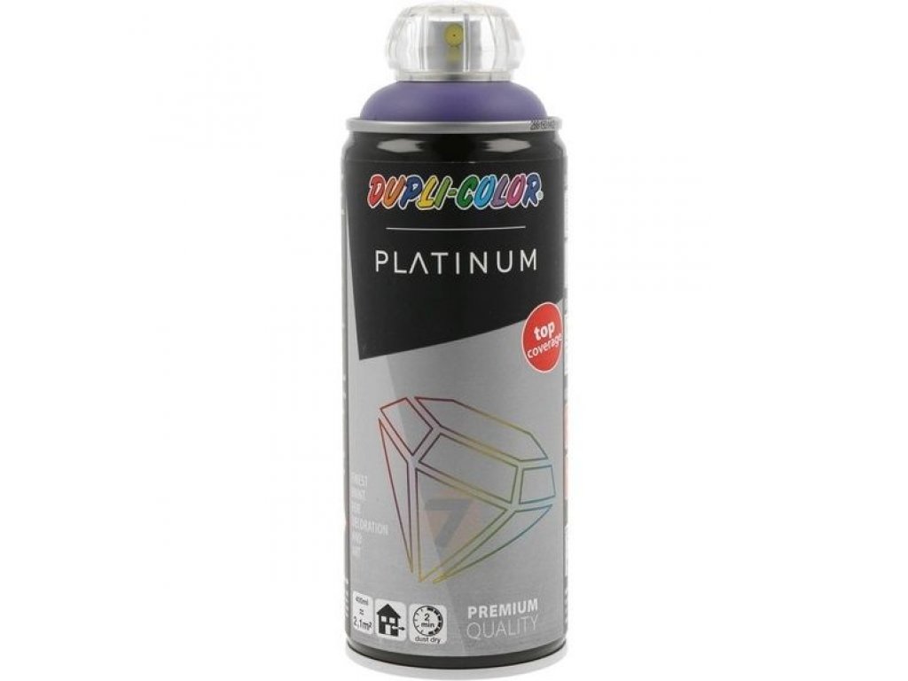 Dupli-Color Platinum peinture en aérosol mate soyeuse bleu-violet 400 ml