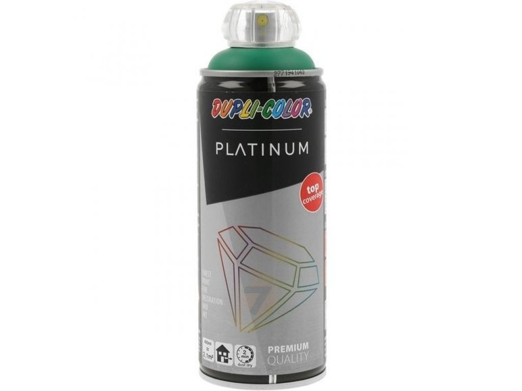 Dupli-Color Platinum nefritovo zelená hodvábne matná farba v spreji 400 ml