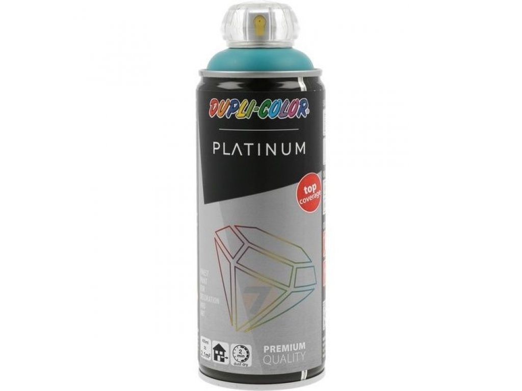 Dupli-Color Platinum Bombe de peinture mate satinée bleu pétrole 400ml
