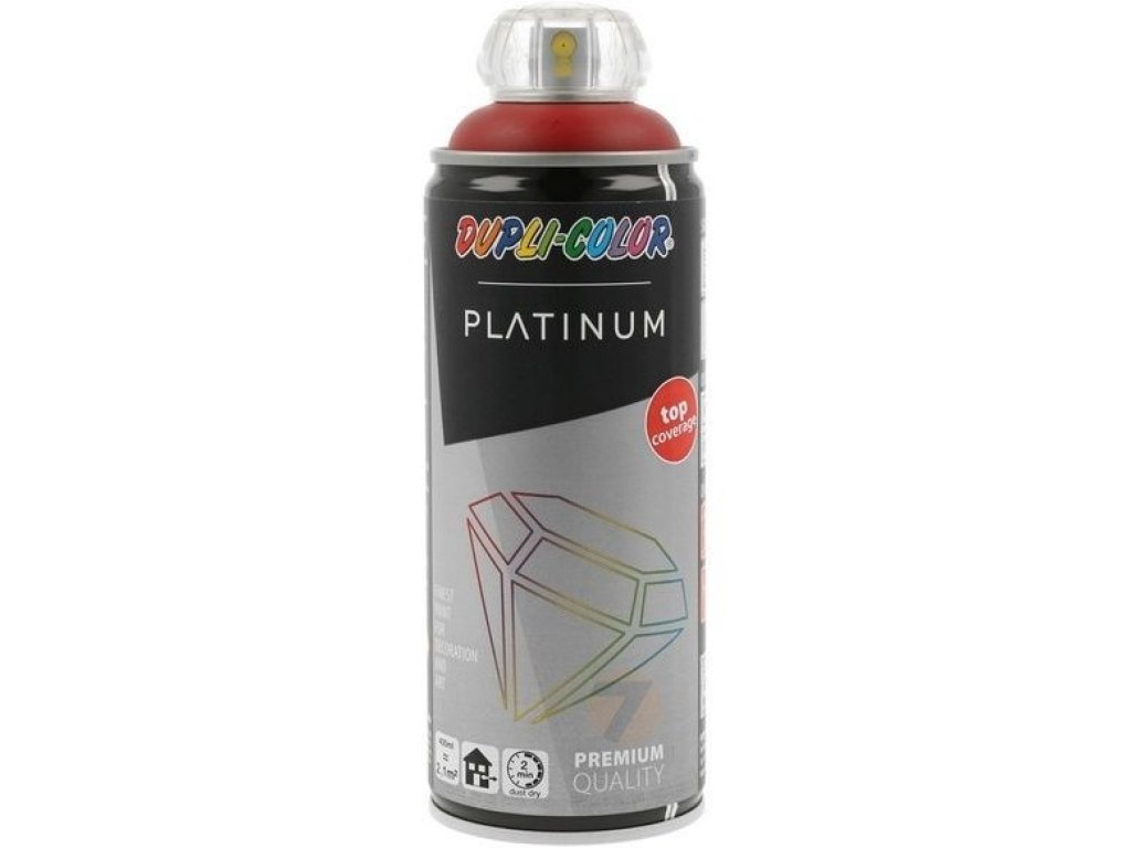 Dupli-Color Platinum RAL 3003 rubínově červená saténově matná barva ve spreji 400ml