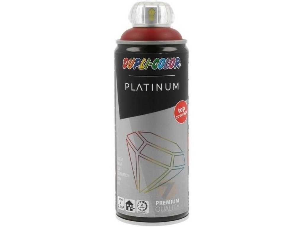 Dupli-Color Platinum RAL 3004 purpurově červená saténově matná barva ve spreji 400ml