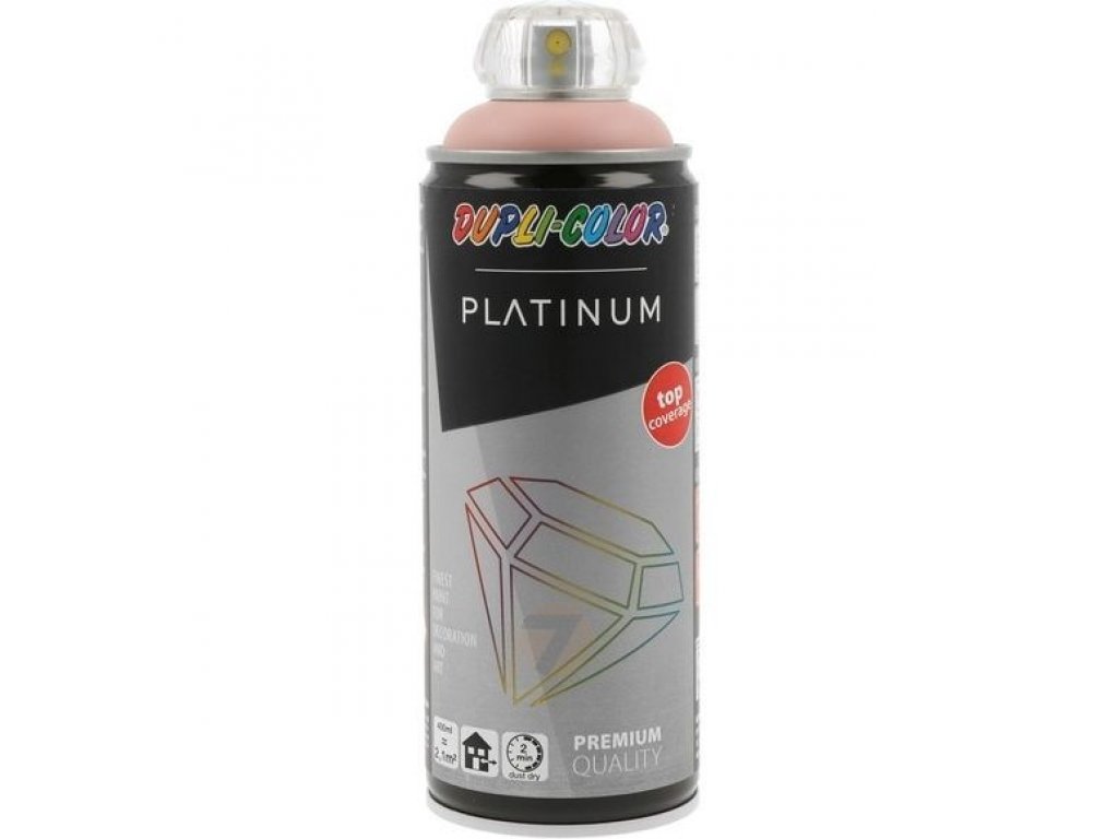 Dupli-Color Platinum peinture en aérosol mate soyeuse rose 400 ml