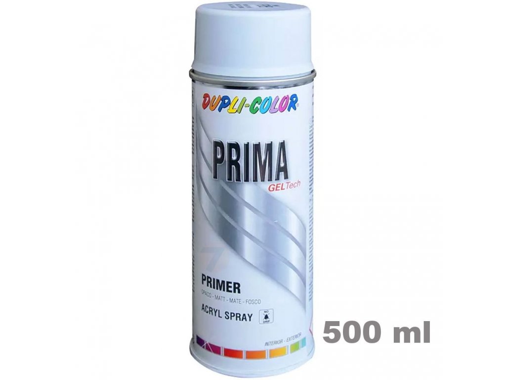 Dupli-Color Prima Primer antikorozní základ šedý sprej 500ml - ColorShop.cz