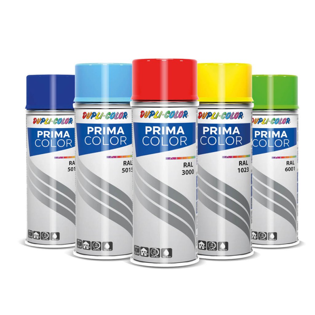 Dupli-Color Prima RAL 5017 Lesklá Dopravná Modrá Farba v Spreji 400 ml