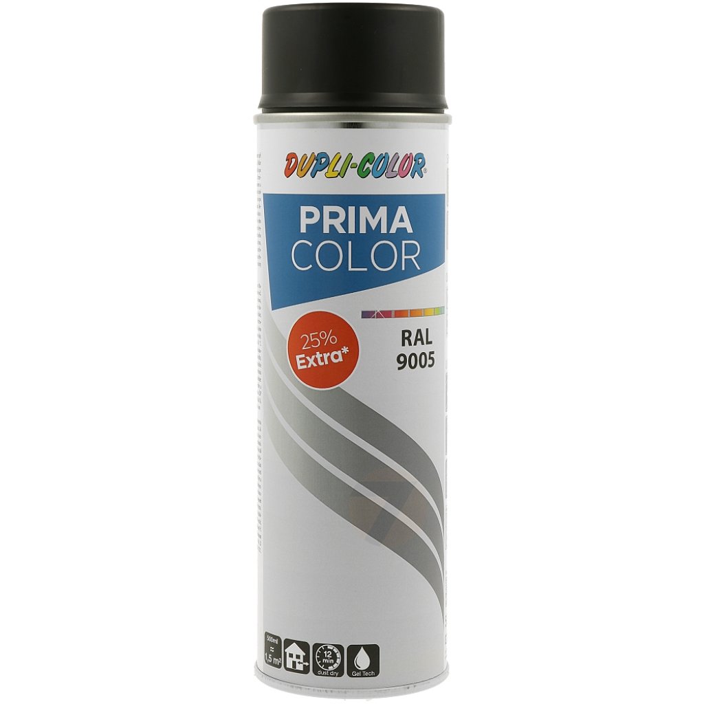 Dupli-Color Prima RAL 9005 black matt Spray 500 ml