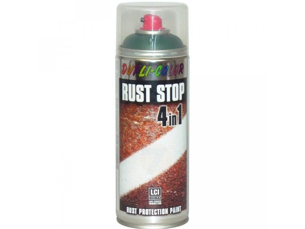Dupli-Color Rust Stop 4v1 RAL 6005 machovo zelená Spray 400 ml