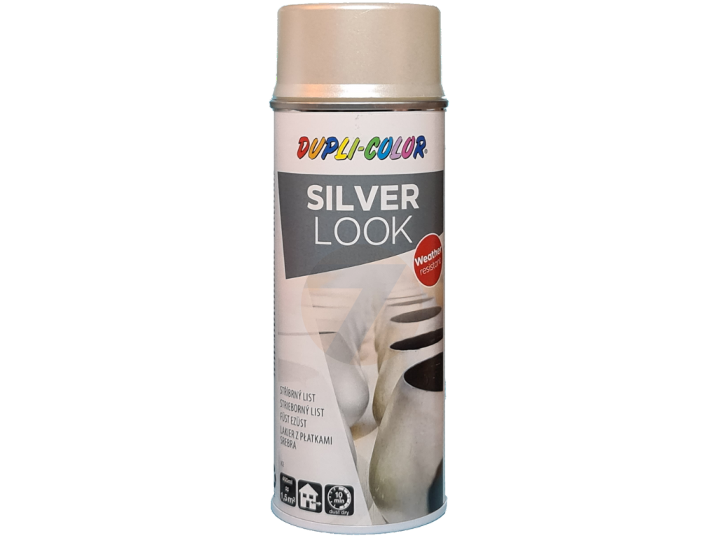 Dupli-Color Silver Look Feuille Argent Glacé Bombe 400ml