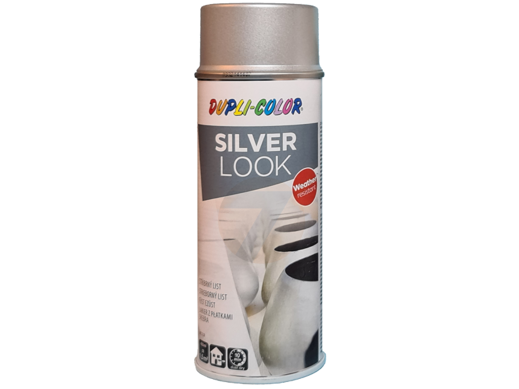 Dupli-Color Silver Look Meteor hoja de plata spray 400 ml