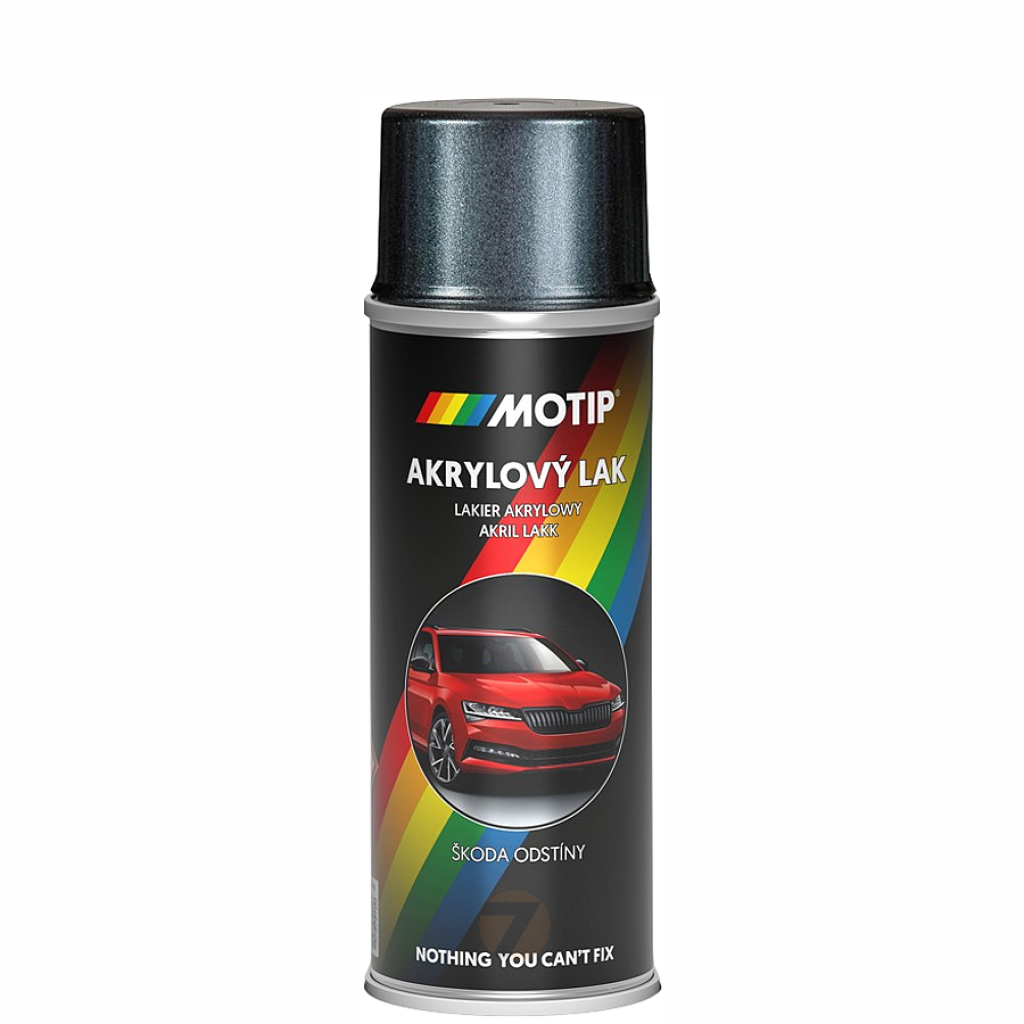 Dupli Color Škoda akrylový autolak F7Y šedá metalická barva ve spreji 200 ml