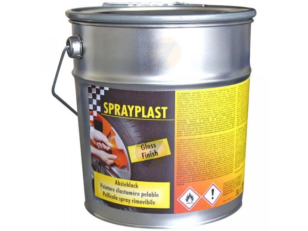 Dupli-Color SprayPlast bezbarwny zdzieralny lakier 3 L