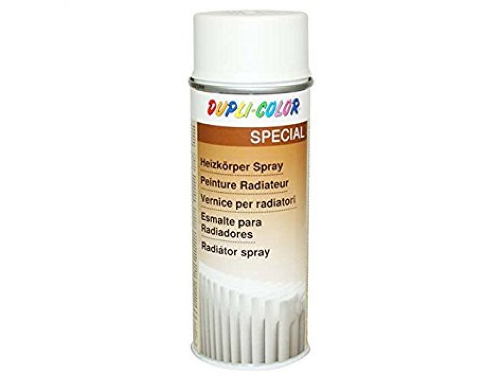 Dupli-Color Radiator Spray white semi-matt 400ml
