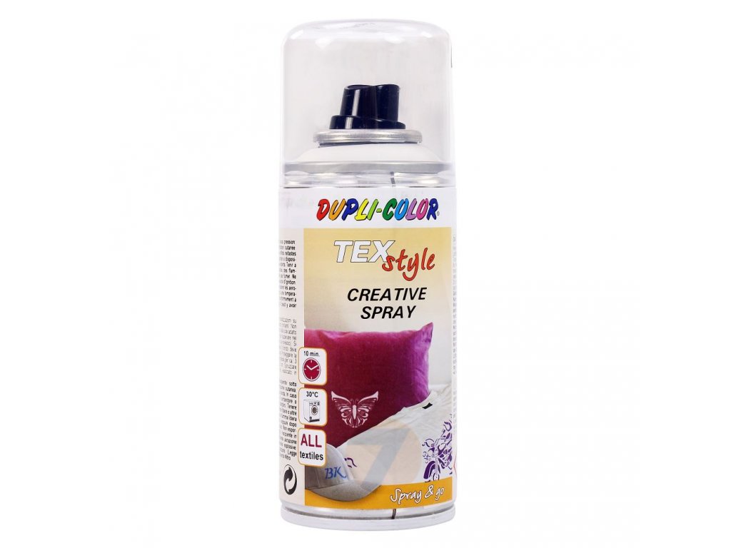 Dupli-Color TexStyle - biela farba na textil spray 150ml