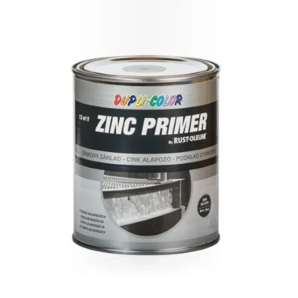 DUPLI-COLOR ZINC PRIMER RUST-OLEUM – podkład cynkowy / zimne cynkowanie szary mat 1 kg