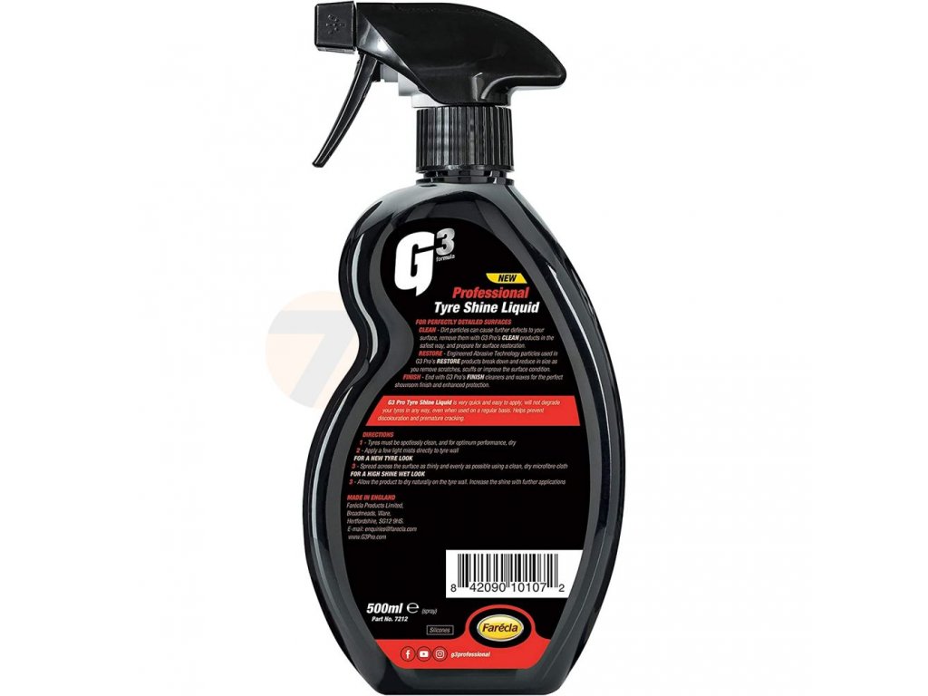Farécla G3 Professional Tyre Shine Liquid 500ml (7212)