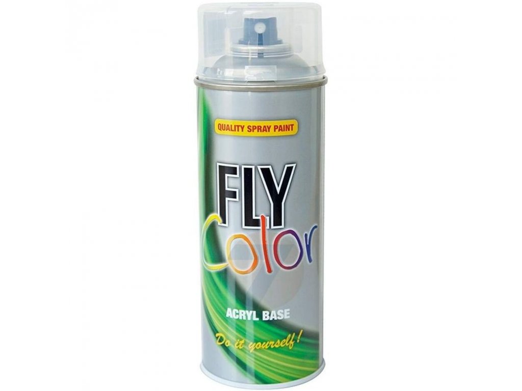 FLY color Barniz transparente brillante spray 400 ml