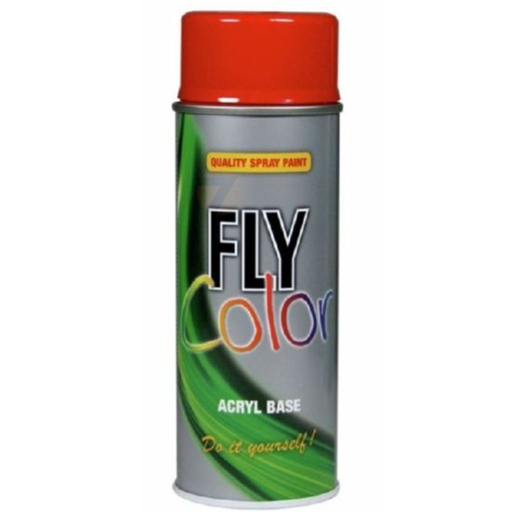 FLY Color RAL 2009 oranžová akrylátová barva ve spreji 400 ml