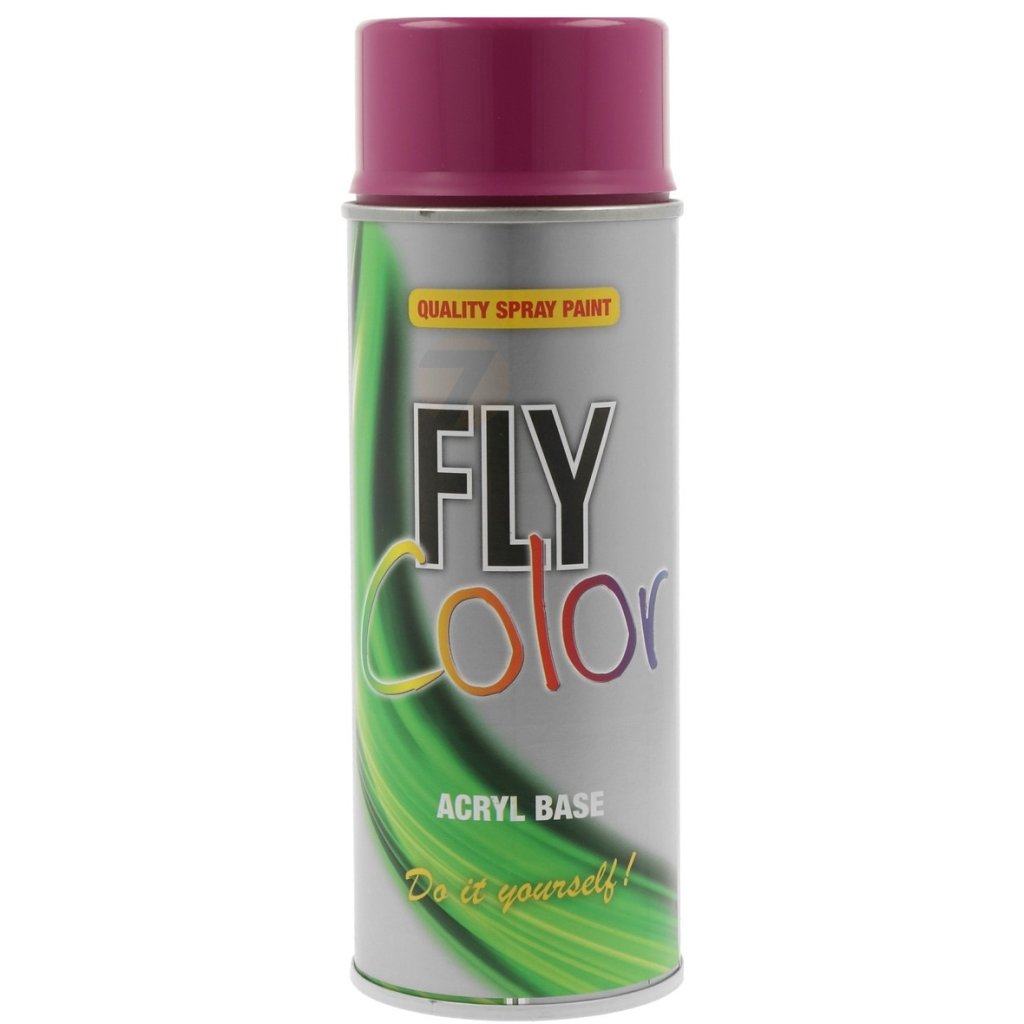 FLY Color RAL 4006  fialová akrylátová barva ve spreji 400 ml