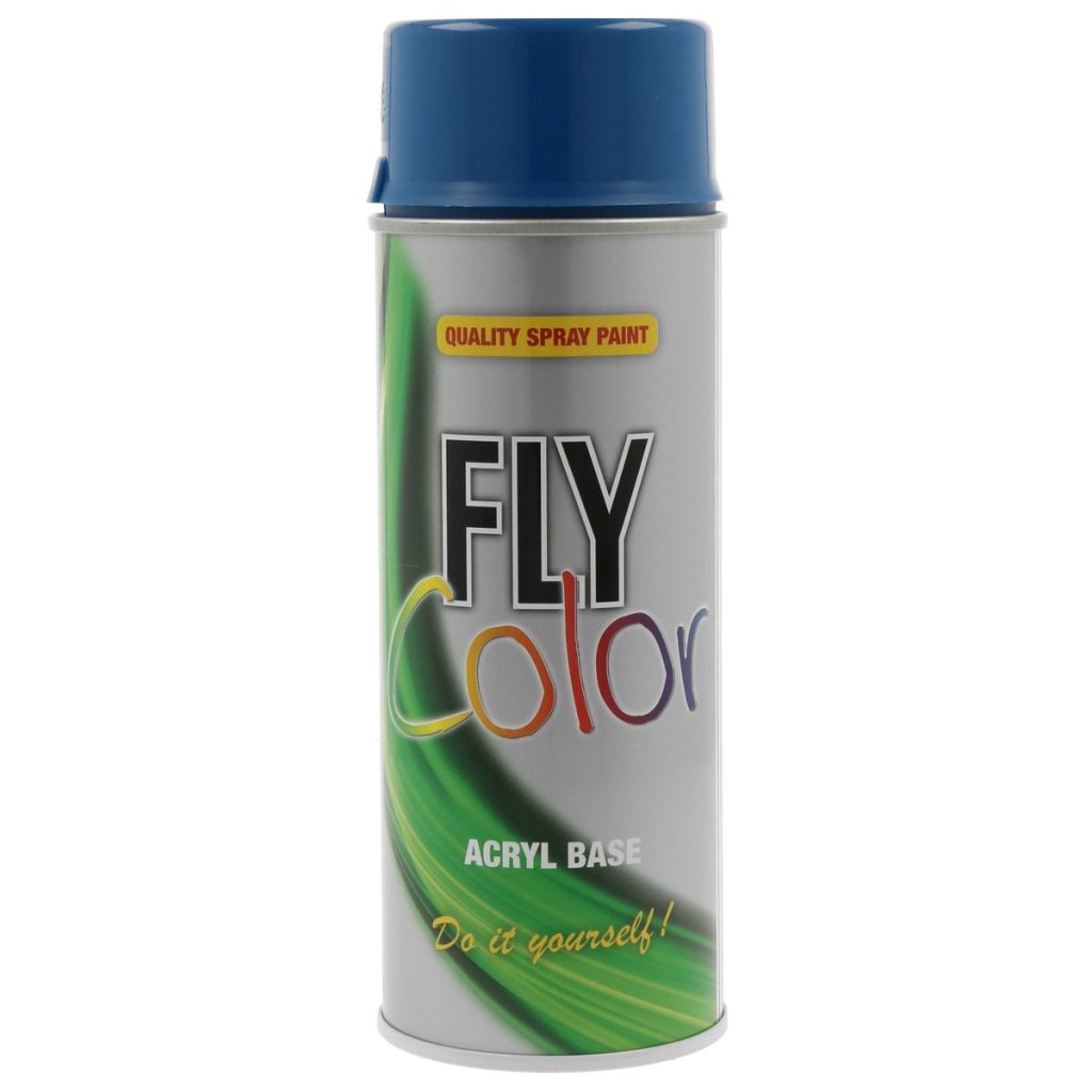 FLY Color RAL 5010 modrá akrylátová barva ve spreji 400 ml