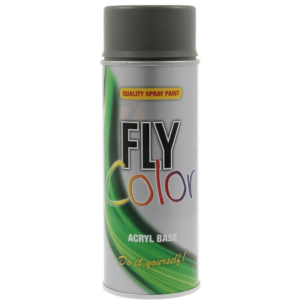 FLY Color RAL 7005 šedá akrylátová barva ve spreji 400 ml