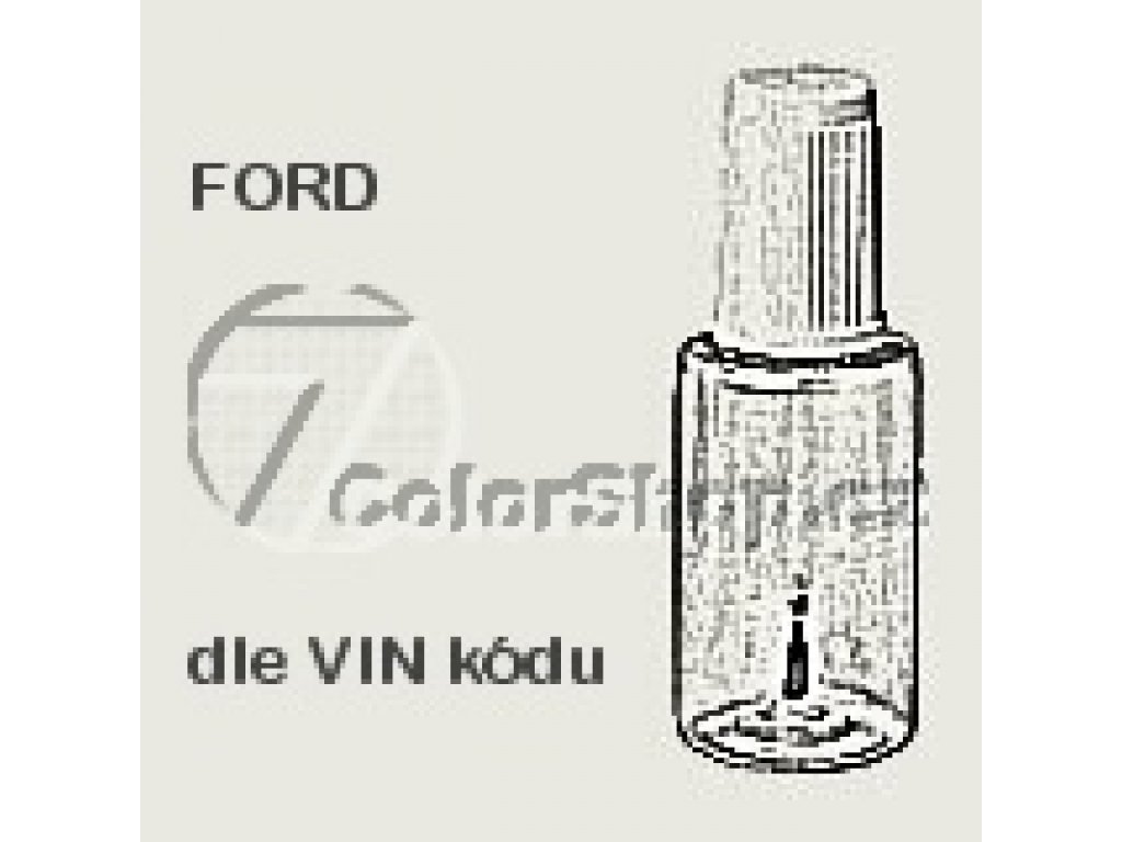 Ford barva VIN - retušovací tužka dle VIN čísla