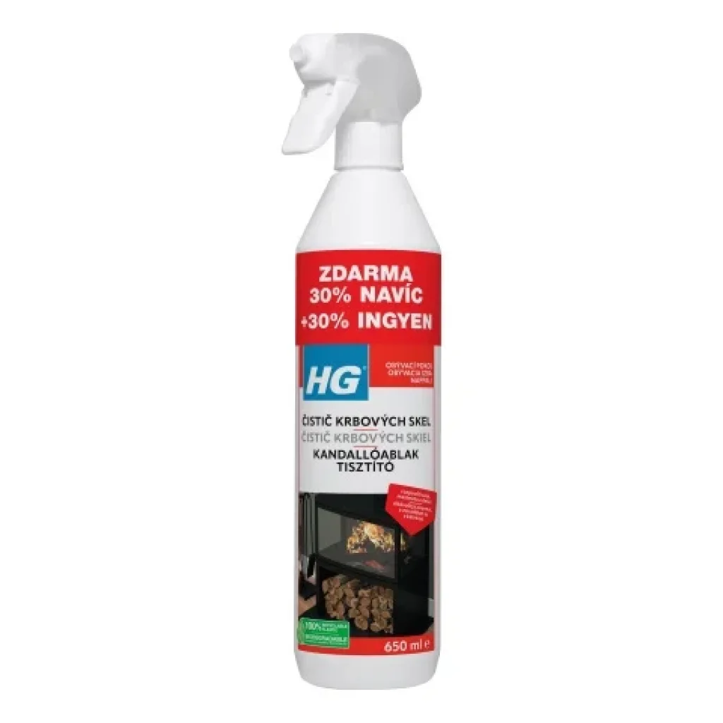 HG Nettoyant vitres de cheminée 650ml