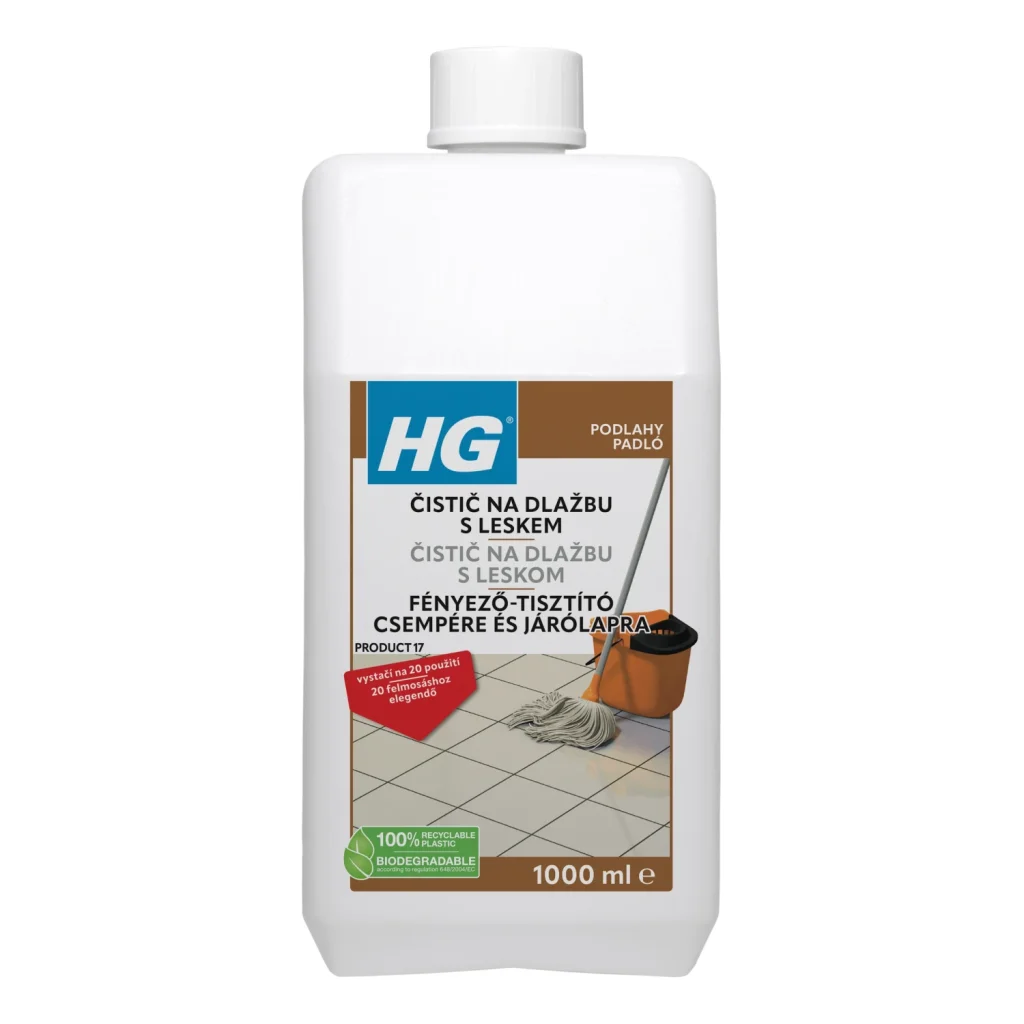 HG Limpiador de azulejos con brillo 1000ml