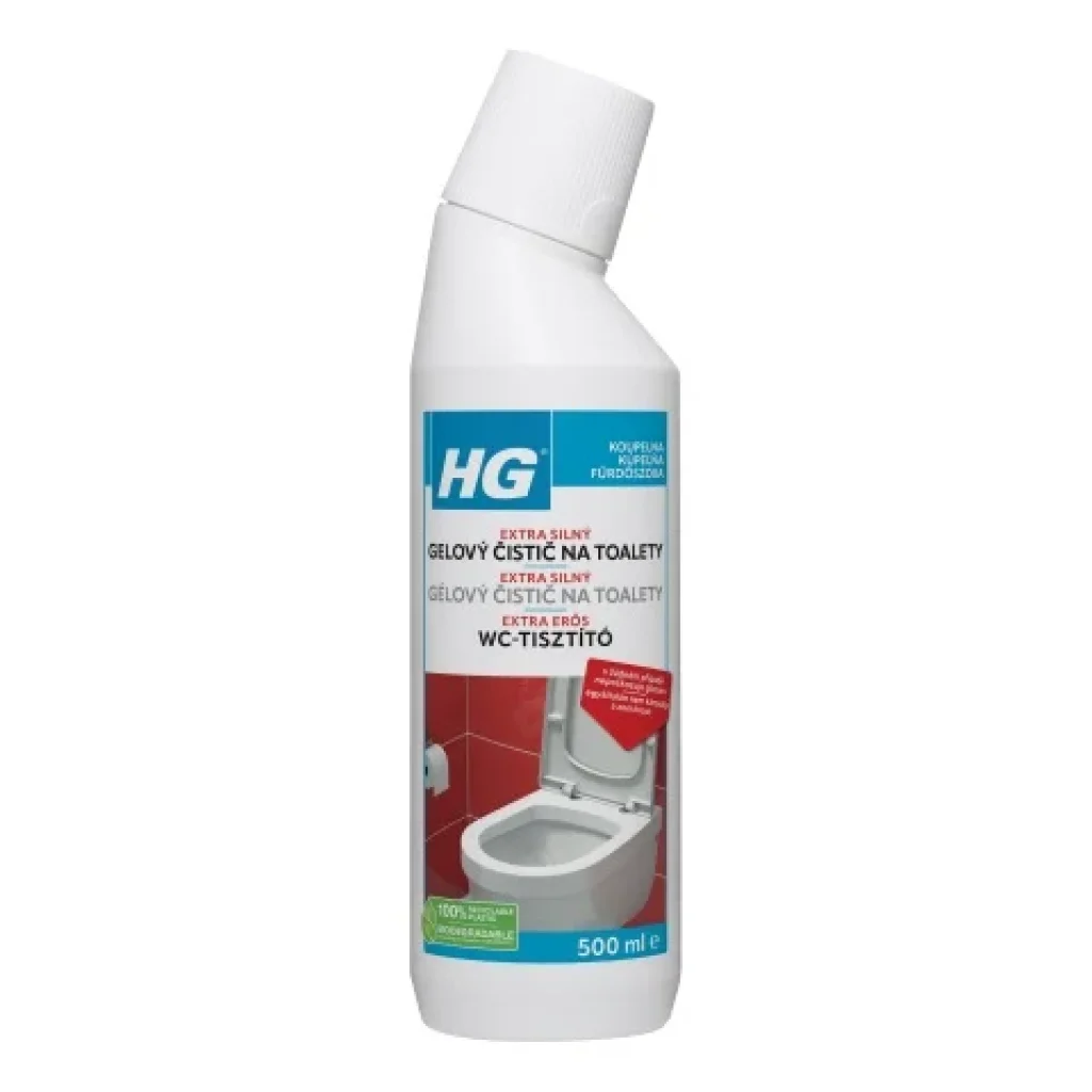 HG Detergente in gel extra forte per WC 500ml