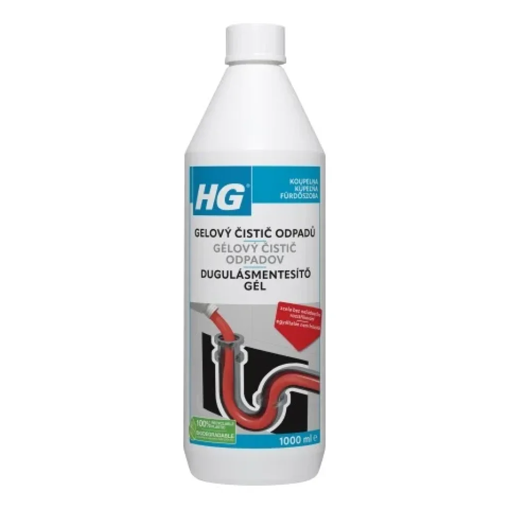 HG Gel Nettoyant Canalisations 1L