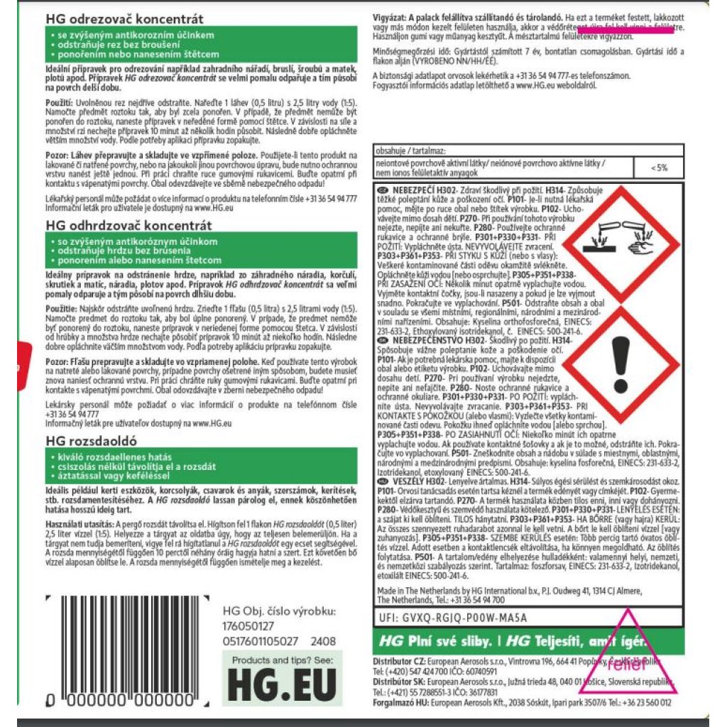 HG Decapant 500ml