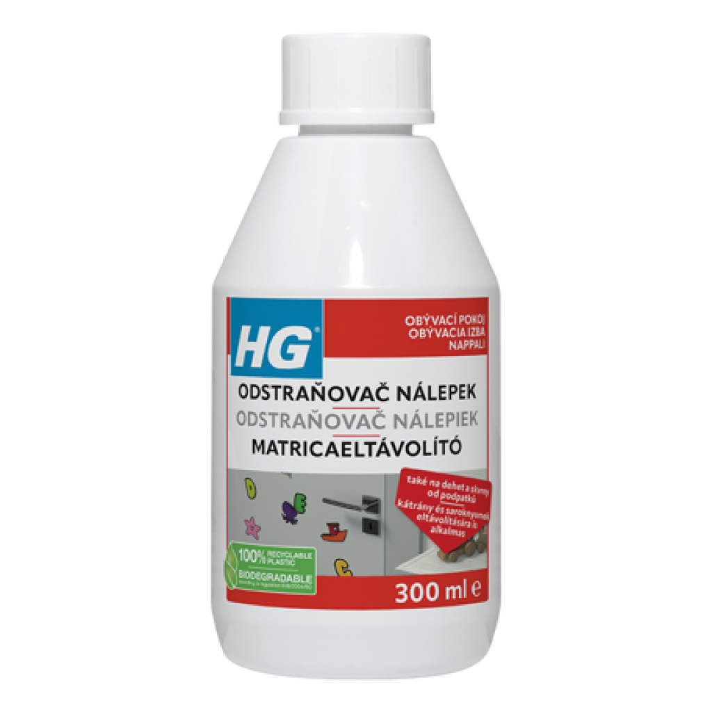 HG Odstraňovač nálepiek 300ml