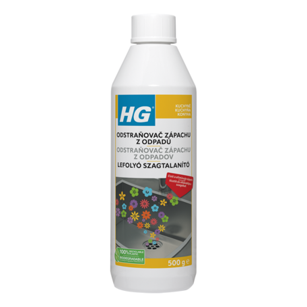 HG Éliminateur d'odeurs pour Éviers 500ml