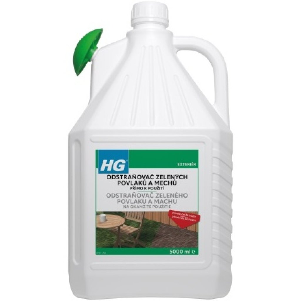 HG Rimuovi rivestimenti verdi e muschi 5L