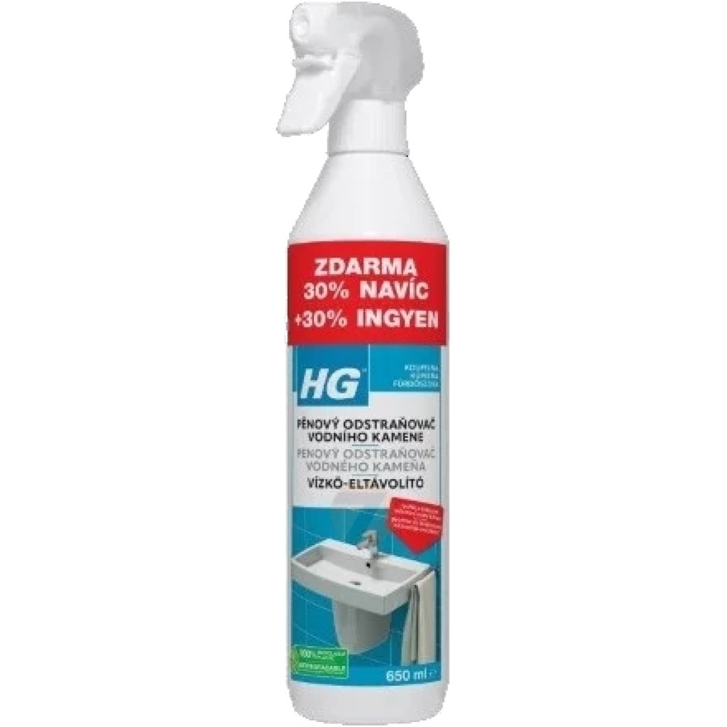 HG Foaming limescale remover 650ml