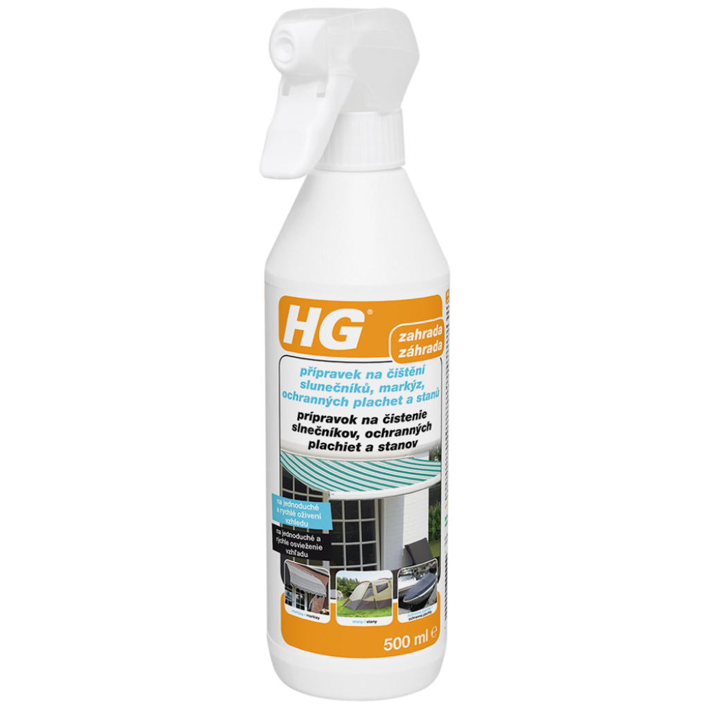 HG Cleaner for Parasols, Awnings, Tarpaulins, and Tents 500ml