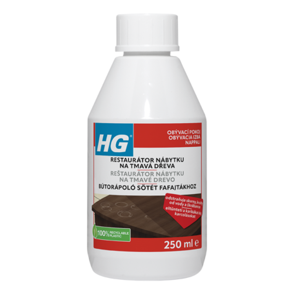 HG Restaurátor nábytku na tmavá dřeva 250ml