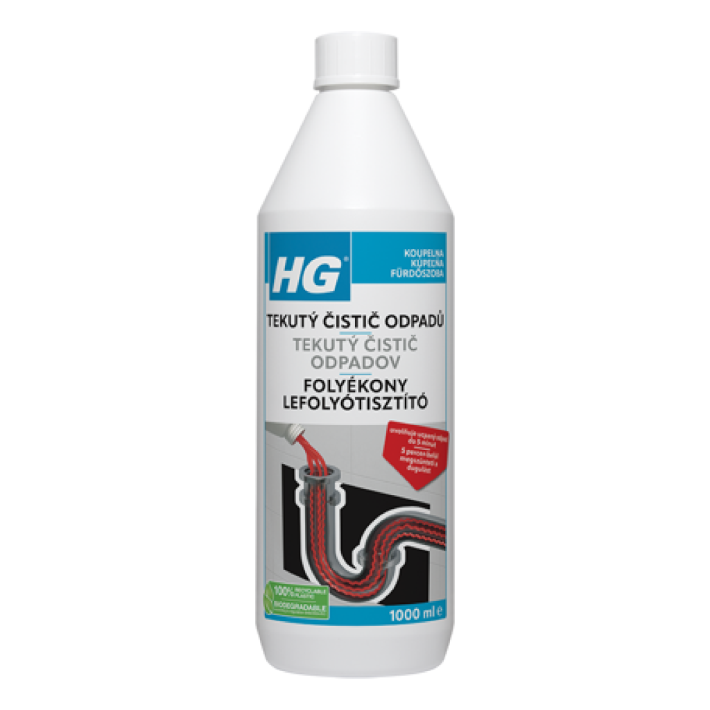 HG Nettoyant déchets liquides 1L