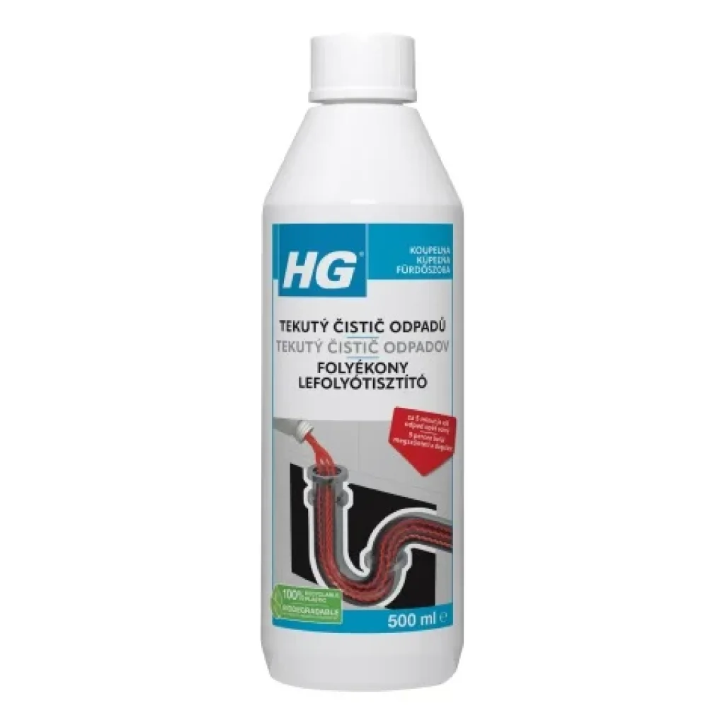 HG Tekutý čistič odpadů 500ml