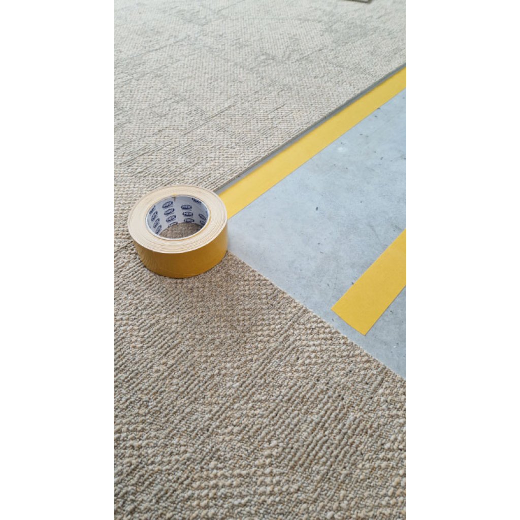 HPX extra silná oboustranná kobercová páska z textilie 50 mm × 25 m