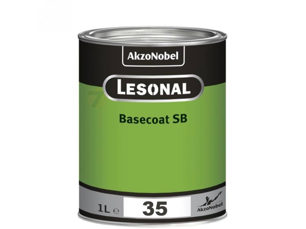 Lessonal Sb Color Wheel Lesonal Basecoat SB 35 Red (Violet) Transparent 1 L - ColorShop.cz